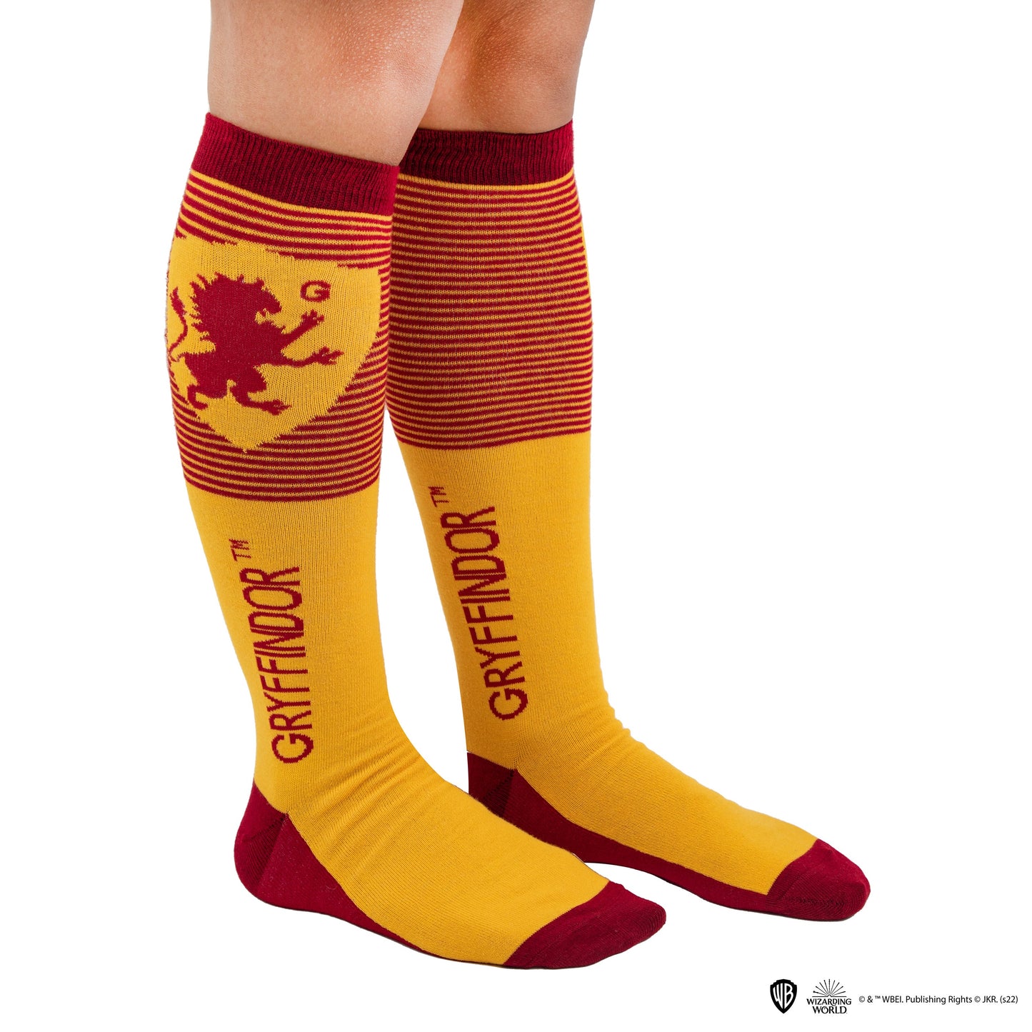 Set of 3 Pairs of Gryffindor Knee-High Socks