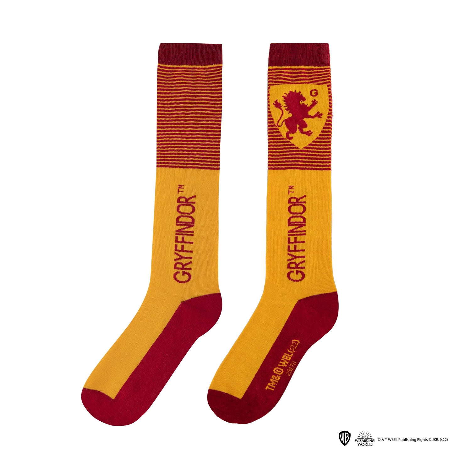 Set of 3 Pairs of Gryffindor Knee-High Socks