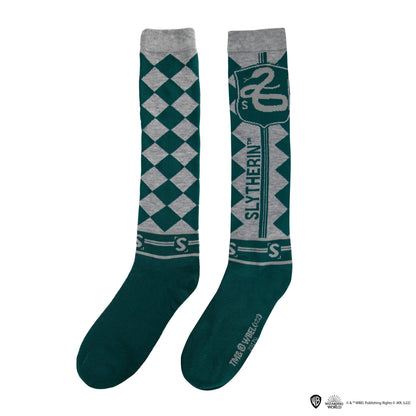 *Set of 3 Pairs of Slytherin High Socks