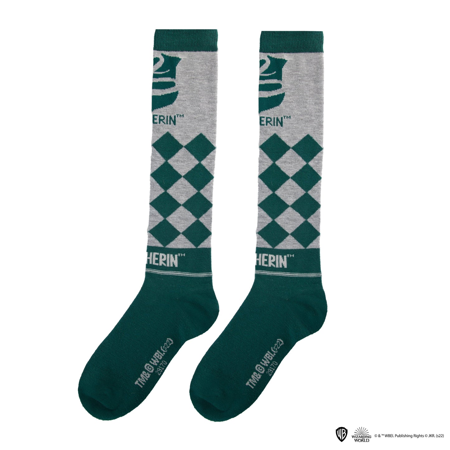 *Set of 3 Pairs of Slytherin High Socks