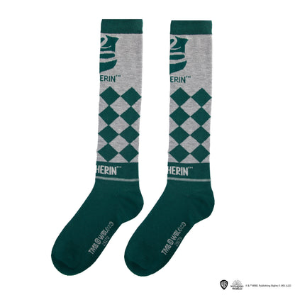 *Set of 3 Pairs of Slytherin High Socks