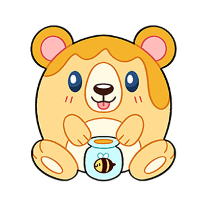 Peluche Mini Squishable – Ours Miel
