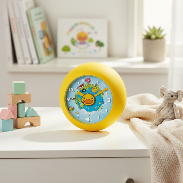 Yellow Duck Wall Clock