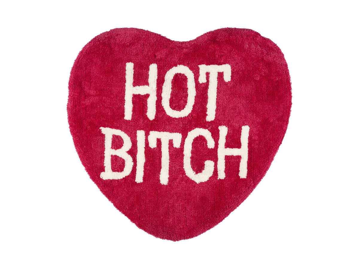 Tapis Cœur « Hot Bitch »