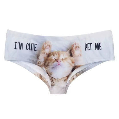 culotte chat i m cute pet me