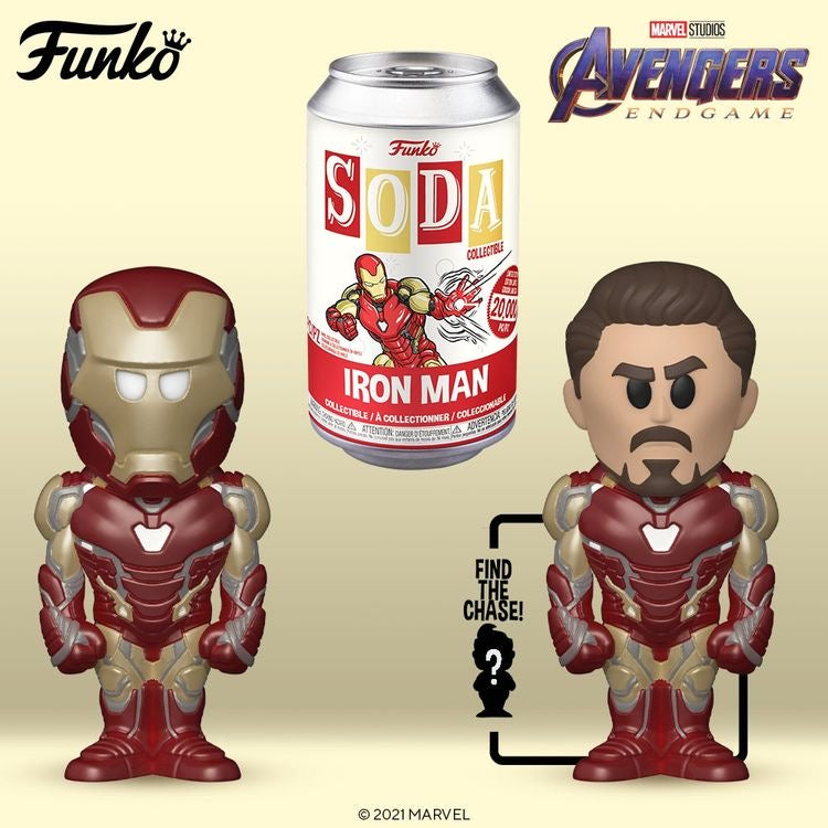 Vinyl SODA Iron Man