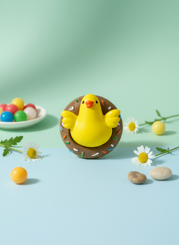 Donut Duck Magnet