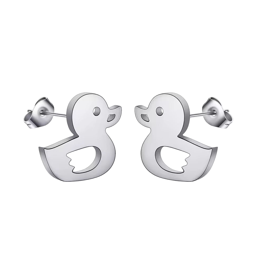 Duck Earrings