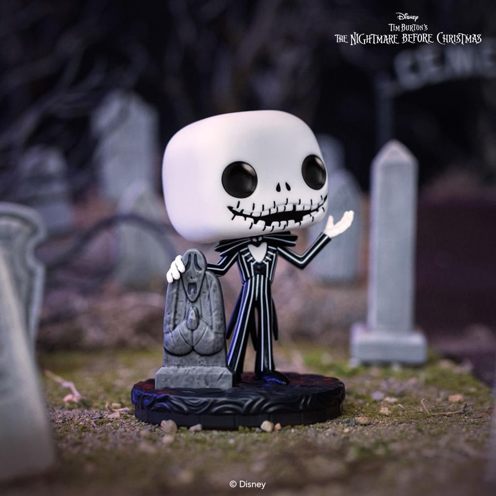 Pop! Jack Skellington avec Pierre Tombale