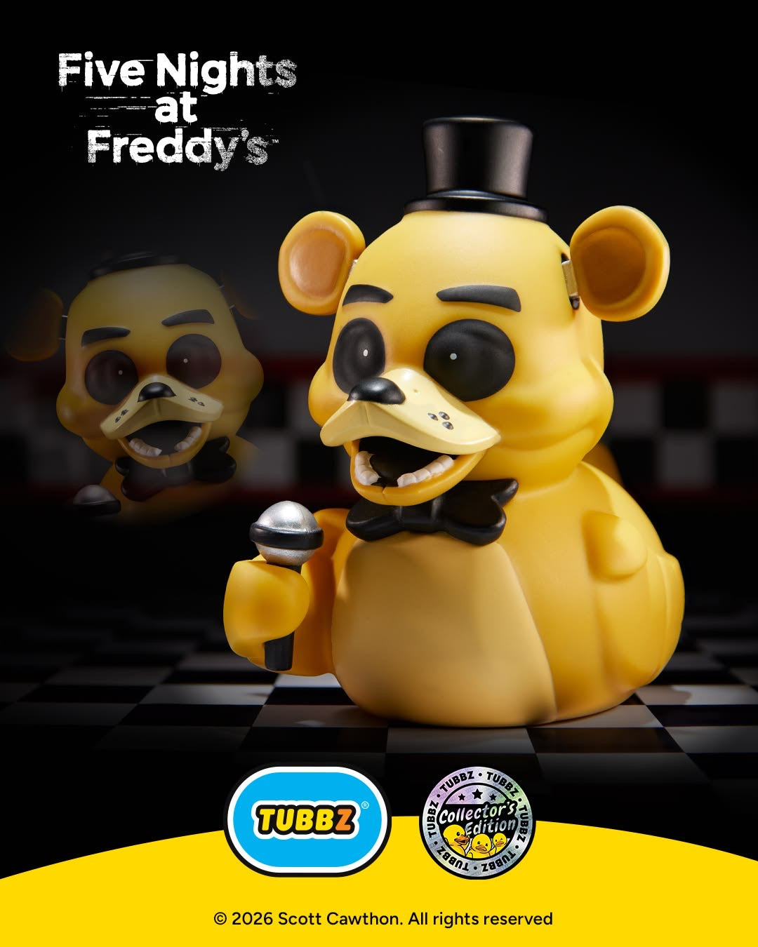 Five Nights at Freddy's: Golden Freddy TUBBZ Duck (Collector's Edition)
