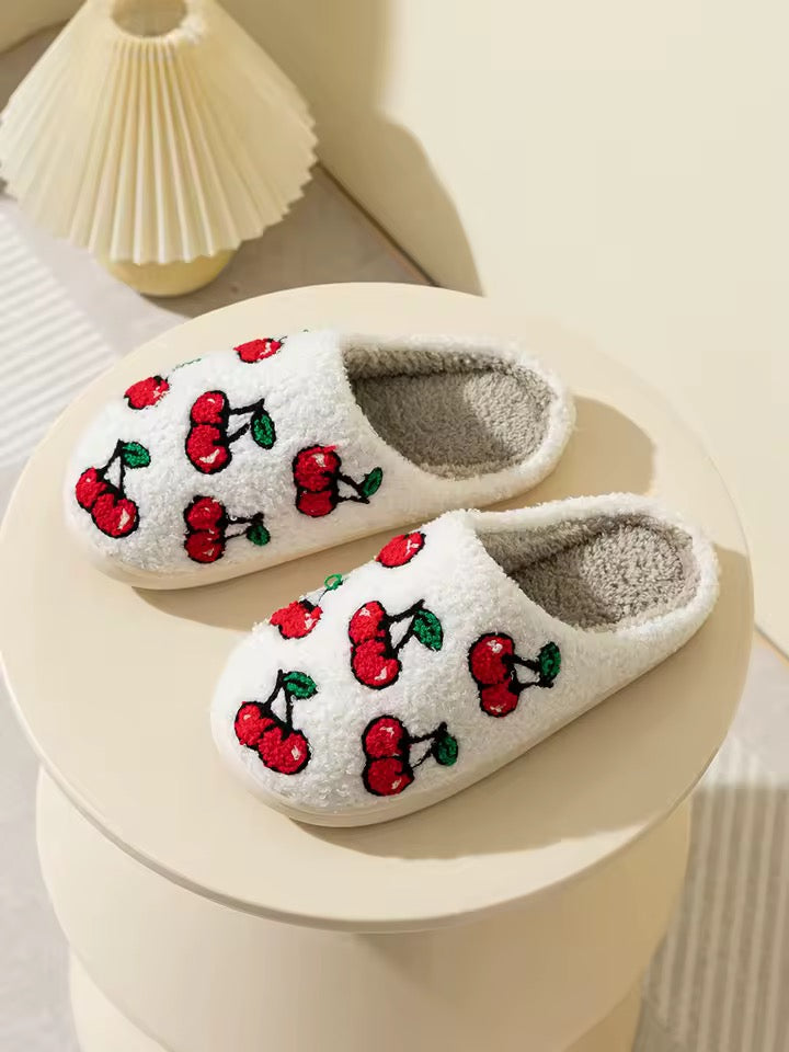 Cherry Slippers