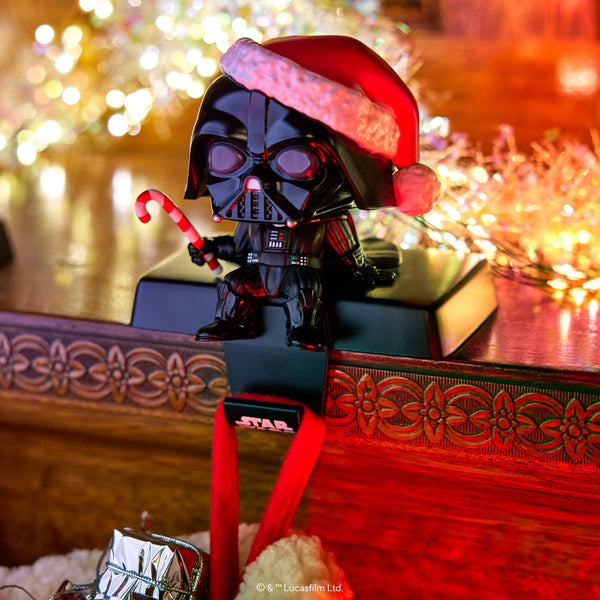 Funko Pop! Stocking Hanger Darth Vader avec Canne à Sucre – Star Wars