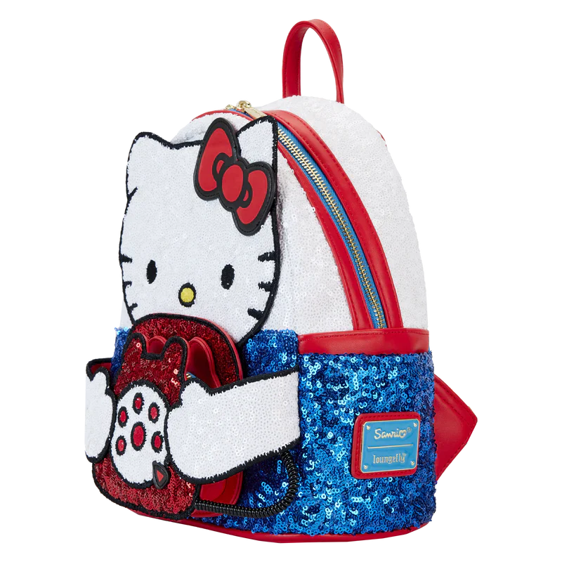 Mini zaino Sanrio Hello Kitty - Paillettes