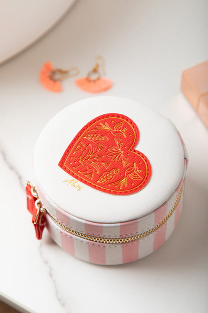 Pink Stripes - Jewellery box