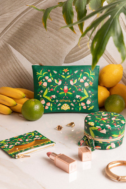 Green Jungle - Pouch Bag