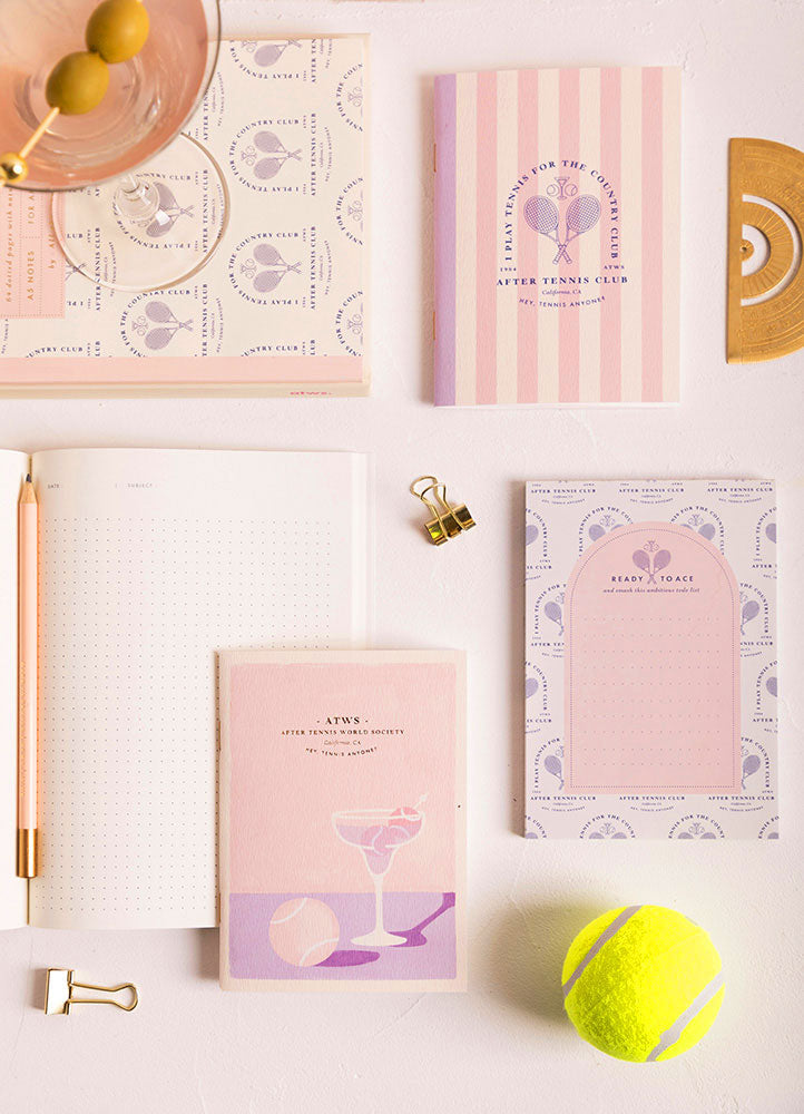 After Tennis - A5 Notebook