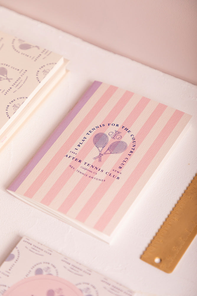 Duo Tennis - Pocket Notebook A6 DUO