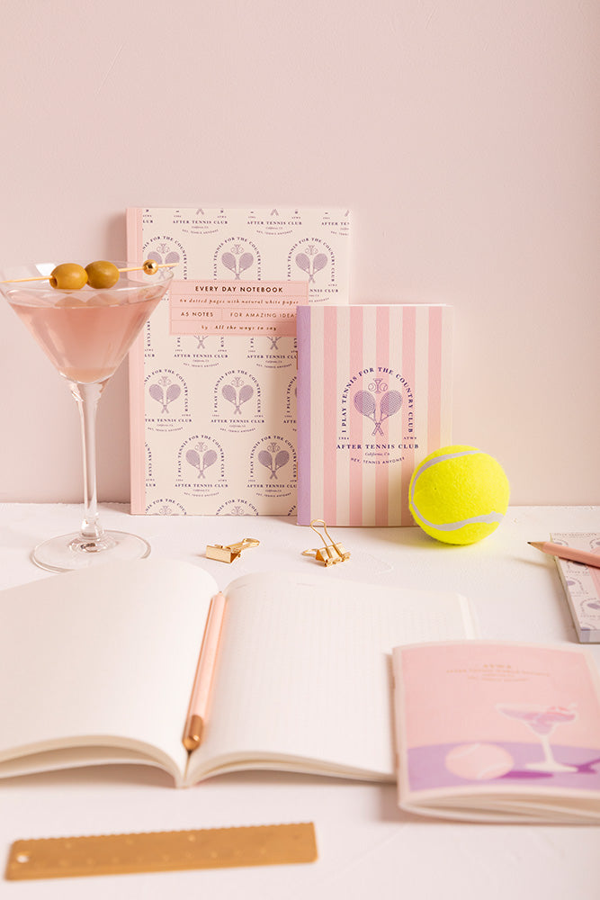 After Tennis - A5 Notebook
