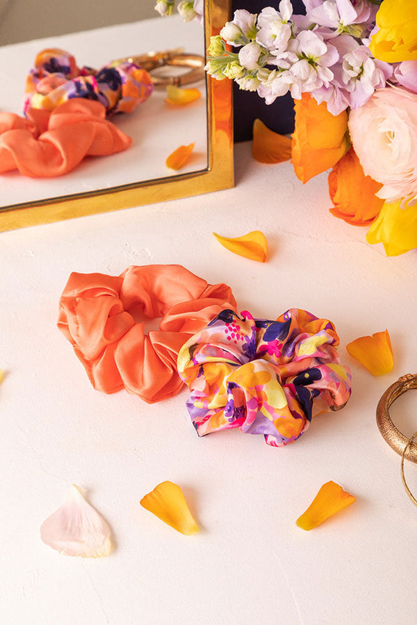 Flower Garden - Scrunchies Duo