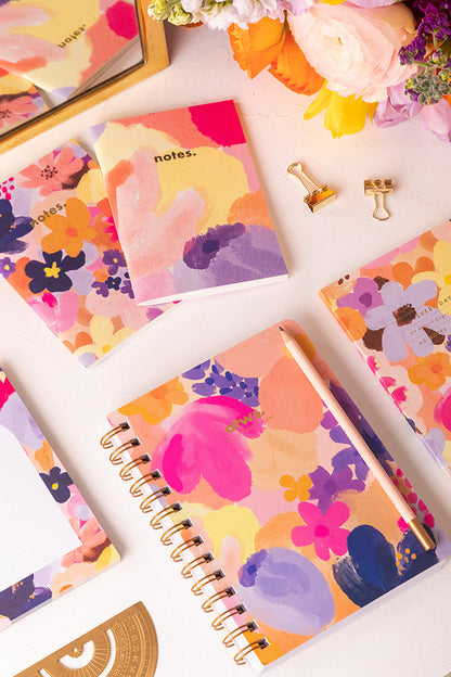 Flower Garden - Notebook Spiral