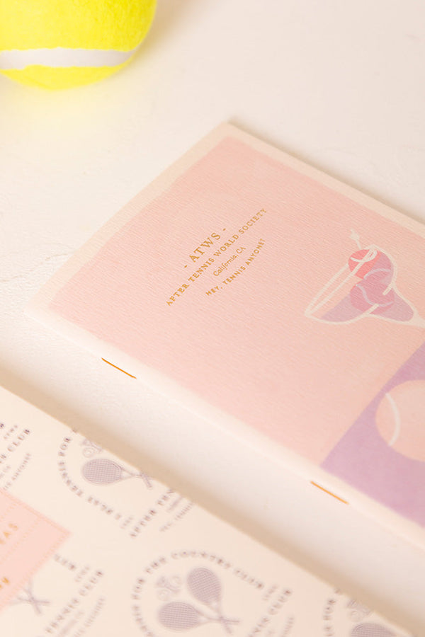 Duo Tennis - Pocket Notebook A6 DUO