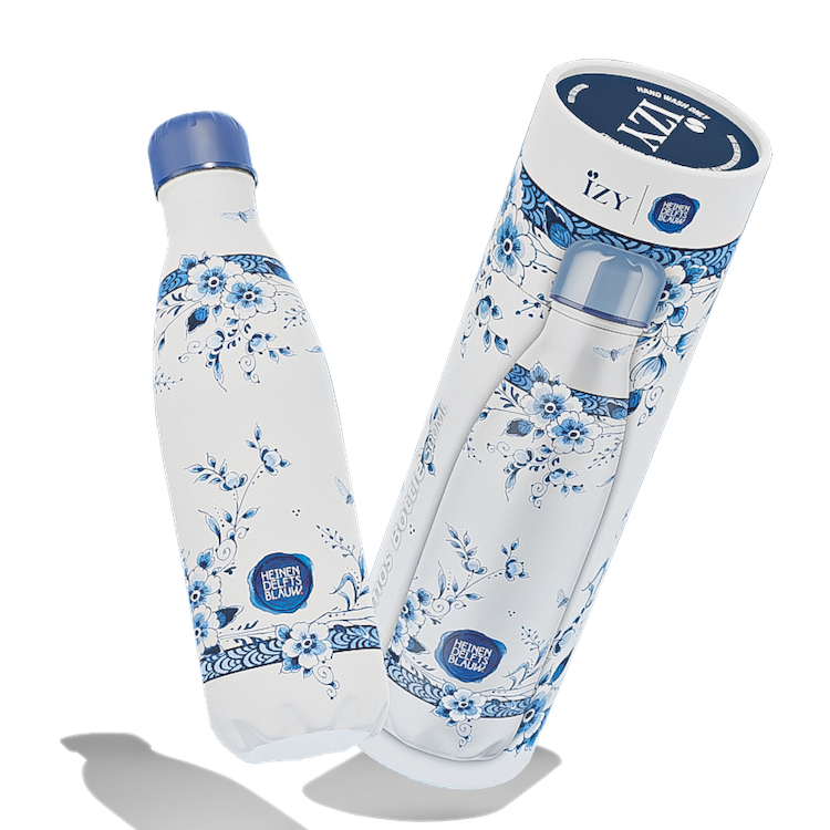 IZY Bottle - Delft Blue - Faience - 500ml