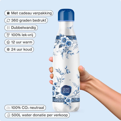 IZY Bottle - Delft Blue - Faience - 500ml