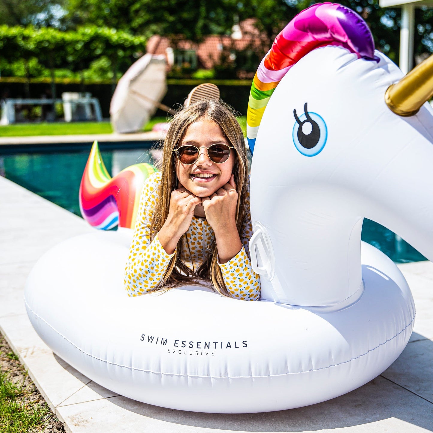 XXL Inflatable Unicorn - White - Dreamscape