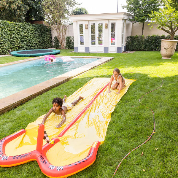 Inflatable Water Slide - Multicolored - Racing
