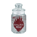 Pot à bonbons en verre Harry Potter - Carte du Maraudeur 750 ml