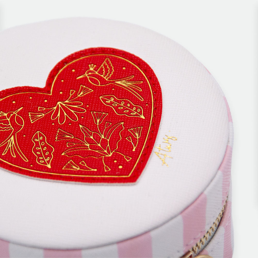 Pink Stripes - Jewellery box