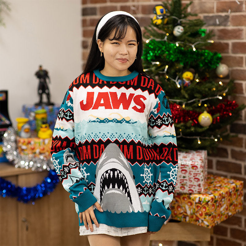 Pull de Noël Les Dents de la Mer