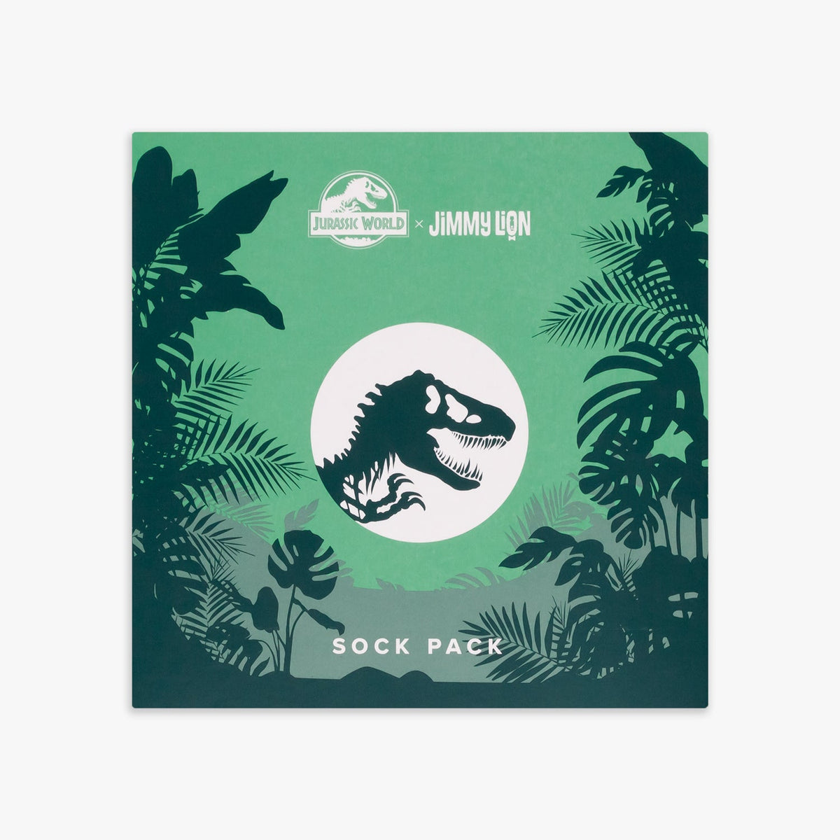 Jurassic World 4-Pack Socks Box