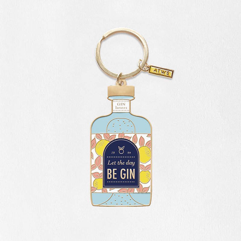 Gin - Porte-clés