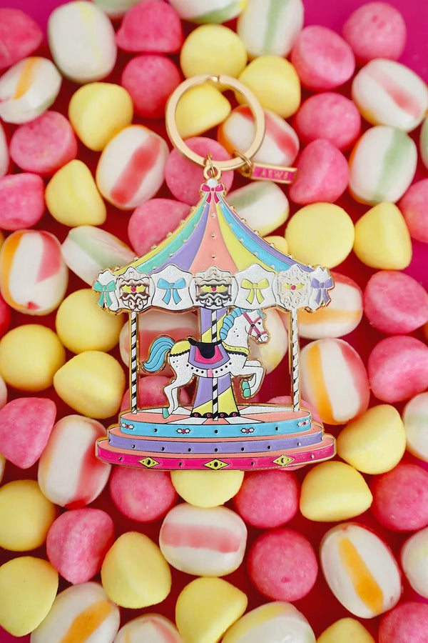 Merry Go-Round - Keychain