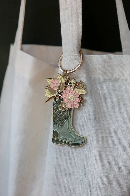 Plant Lover Boots - Keychain