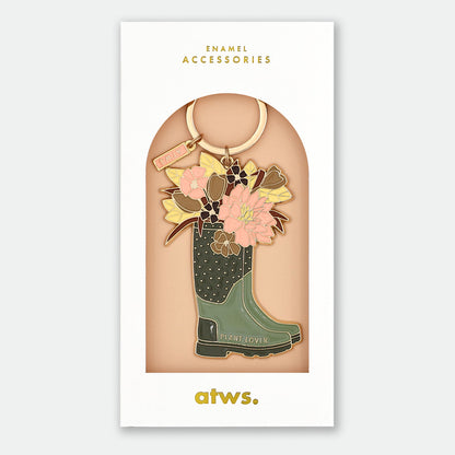 Plant Lover Boots - Keychain