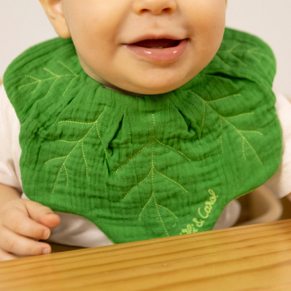 Kendall le Chou kale – Bavoir bébé