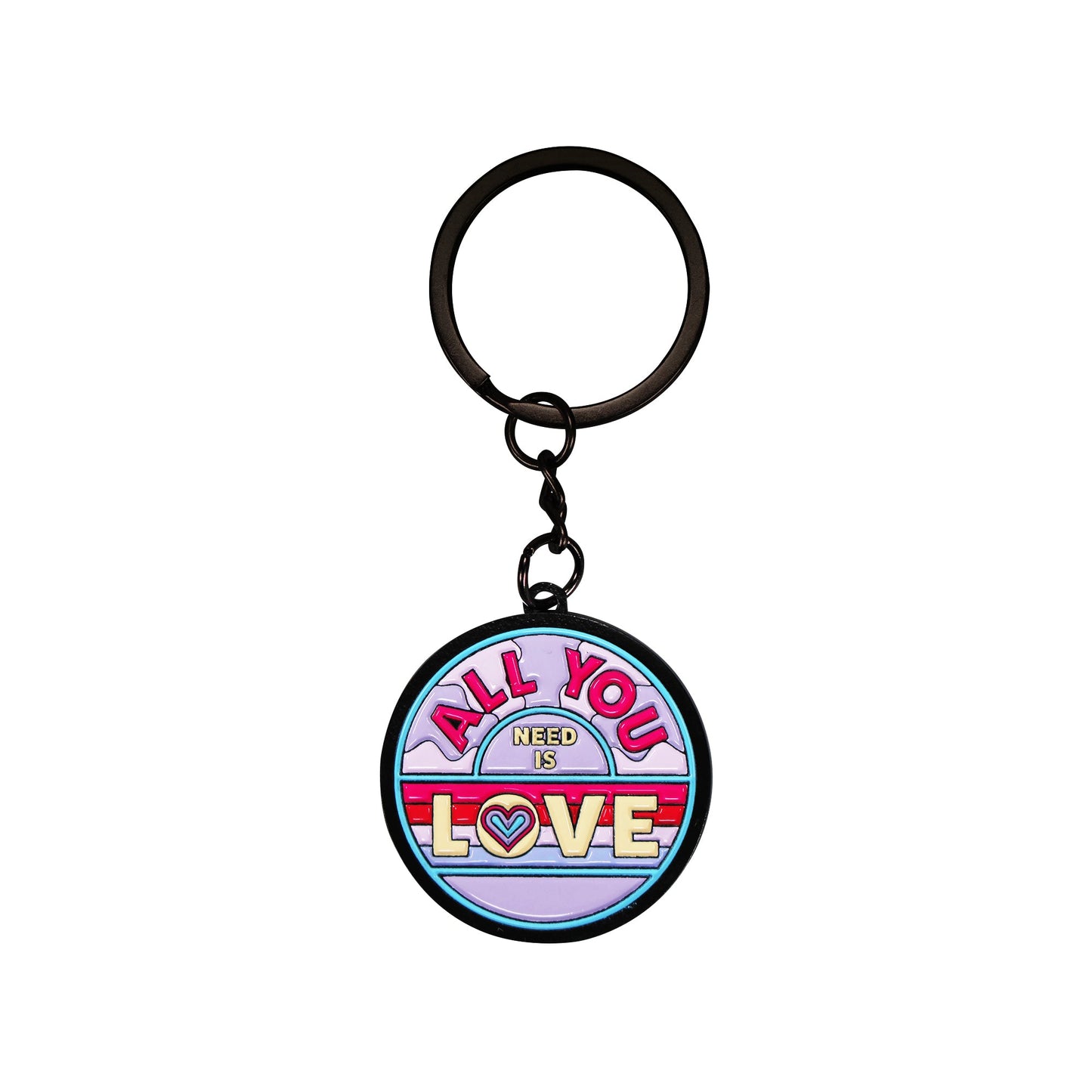 The Beatles All You Need is Love Keychain