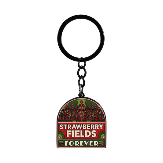 The Beatles Strawberry Fields Keyring