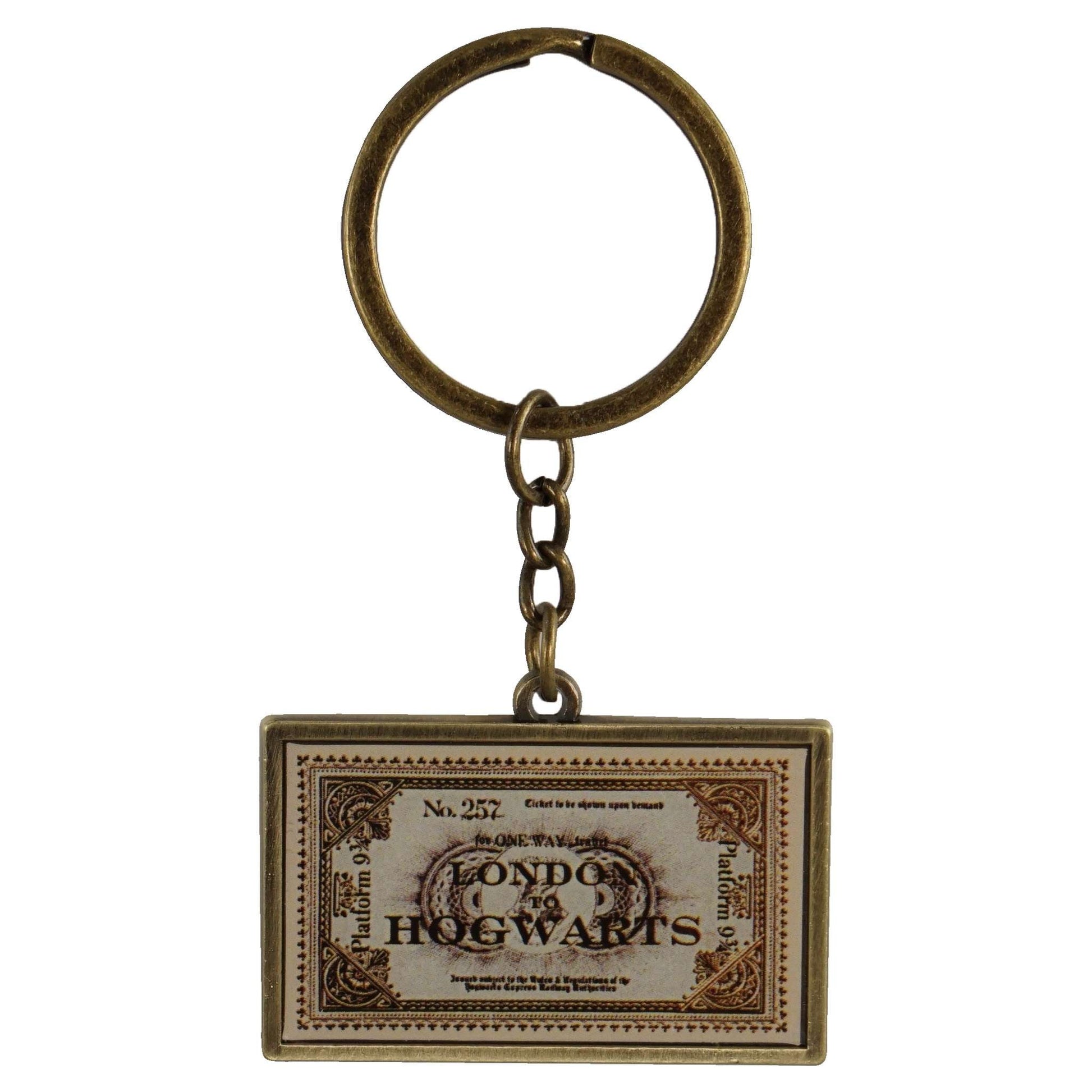 Porte-clés Harry Potter - Billet de Londres à Poudlard