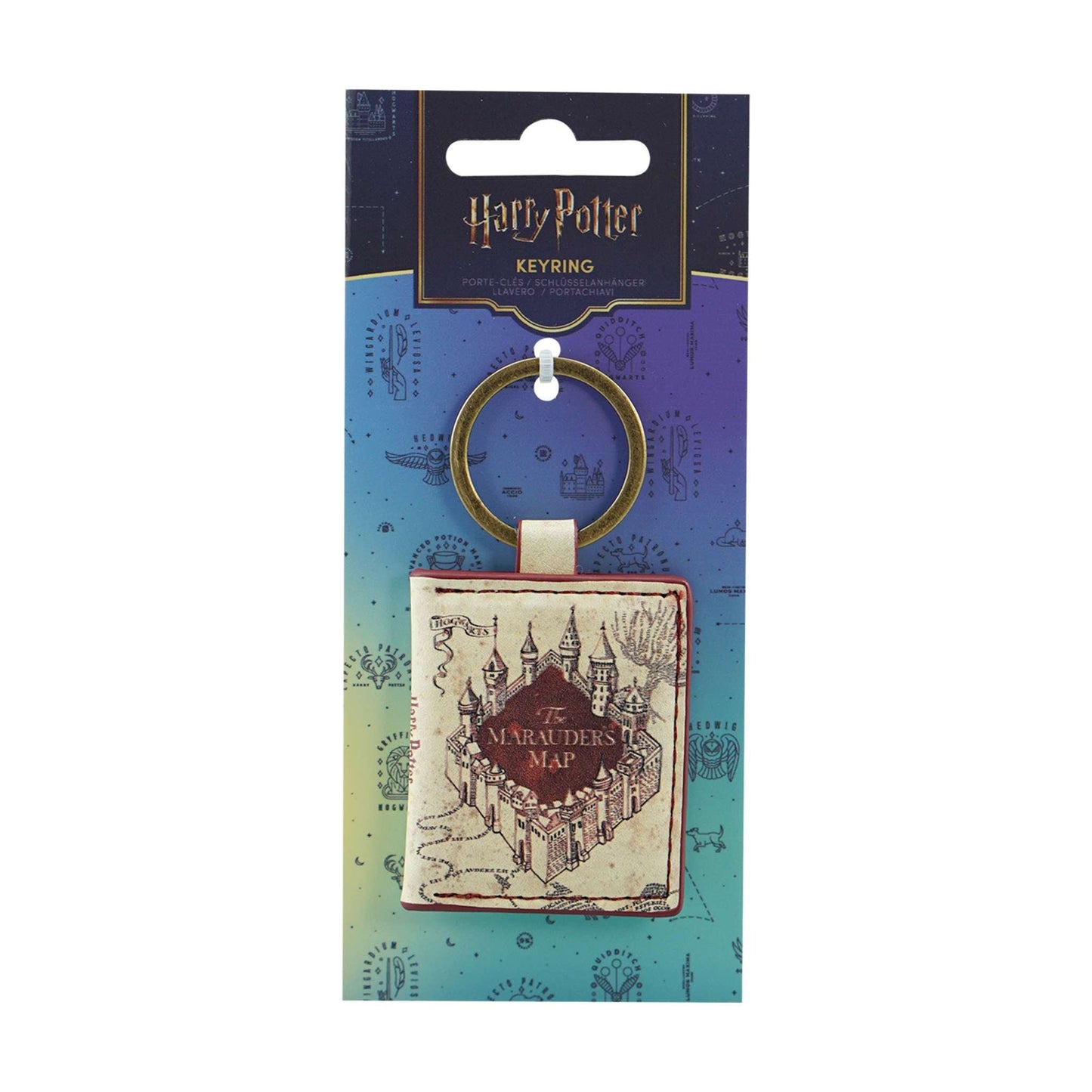 Harry Potter Marauder's Map Keychain