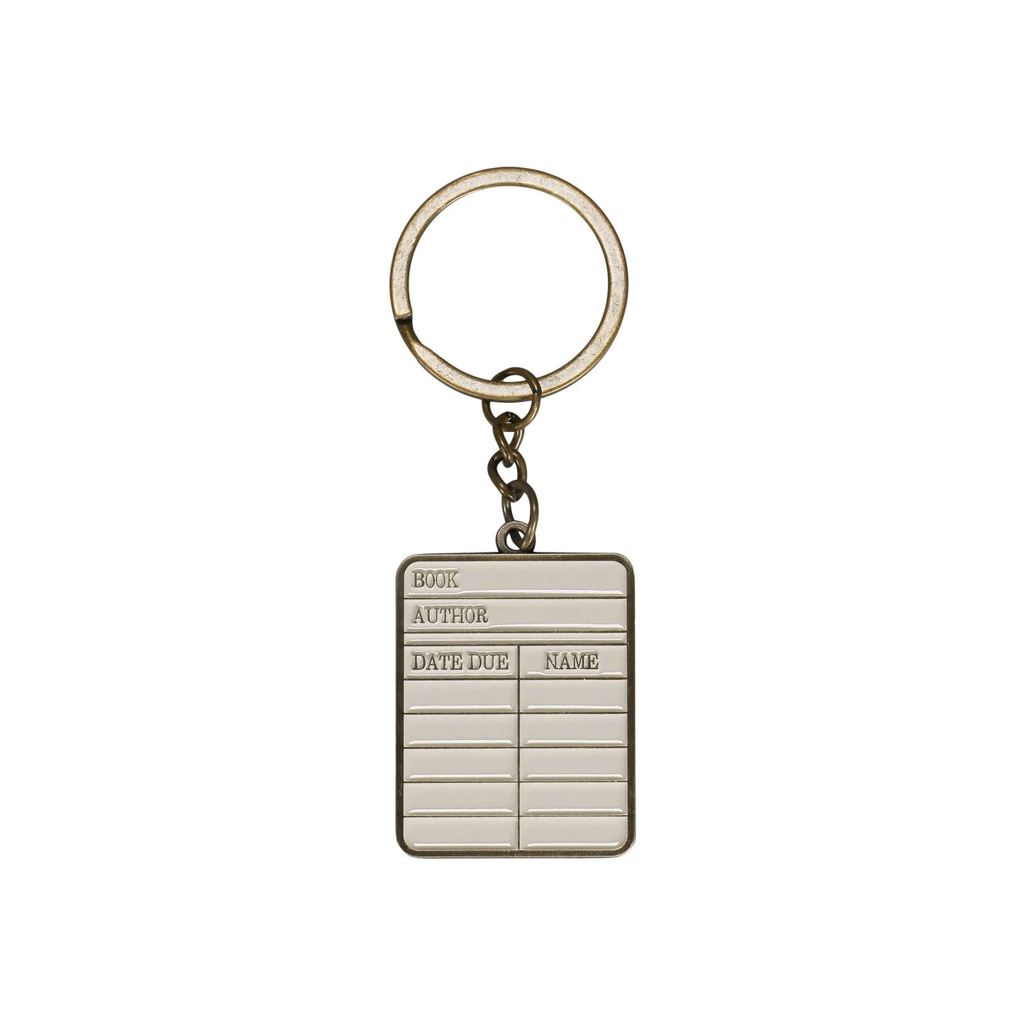 Porte-clés Pulteney Press - Library card