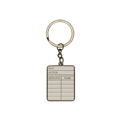Porte-clés Pulteney Press - Library card