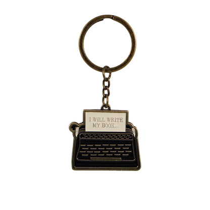 Porte-clés Pulteney Press J'écrirai
