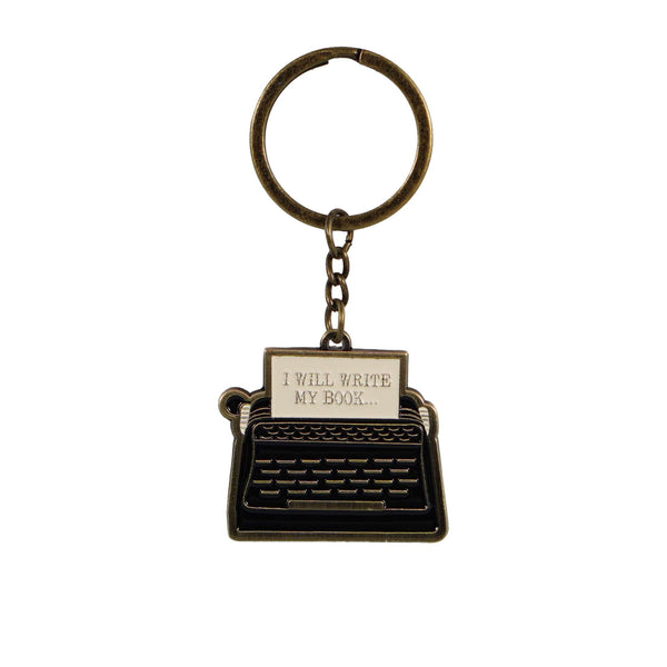 Porte-clés Pulteney Press J'écrirai