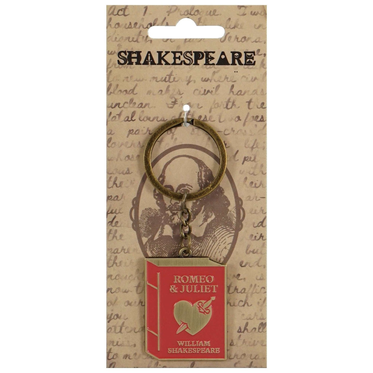 Porte-clés Shakespeare - Roméo & Juliette
