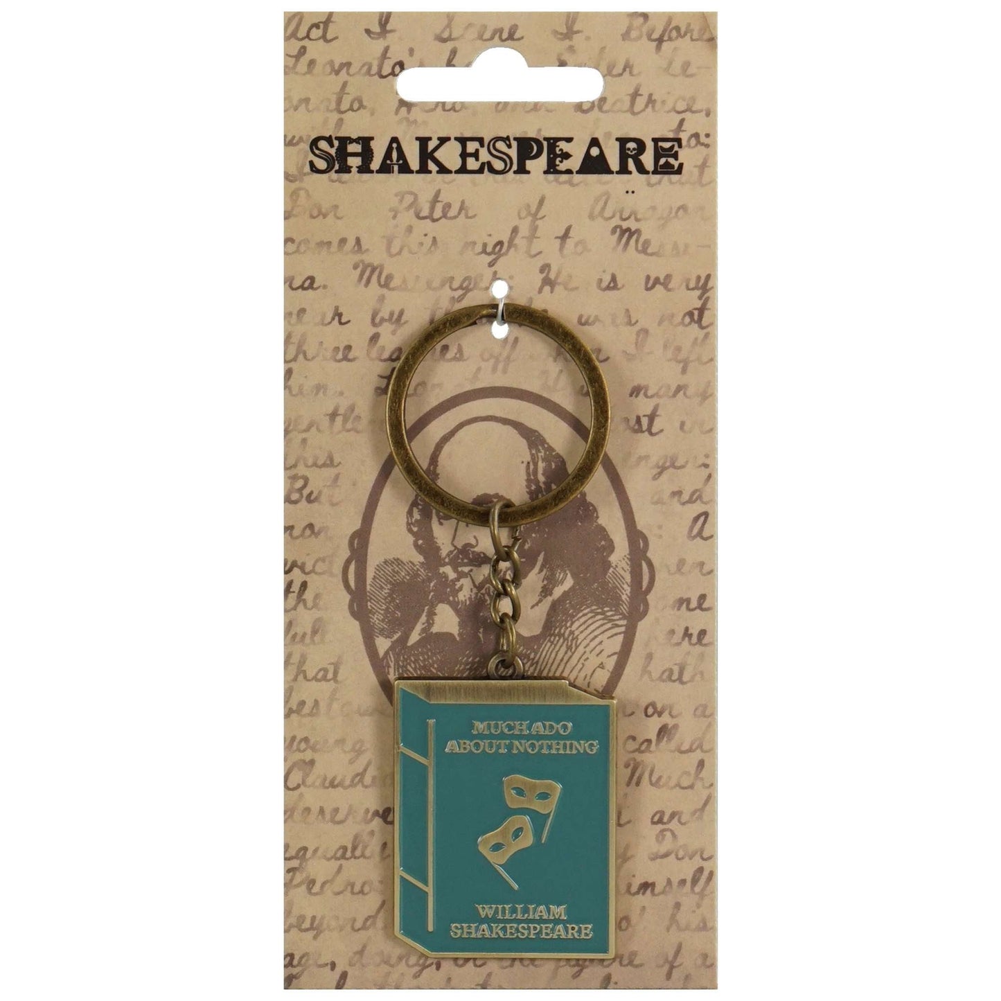 Porte-clés Shakespeare - Beaucoup de bruit pour rien