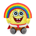 HugMe-Kuscheltier - Bob l'Éponge Arc-en-Ciel