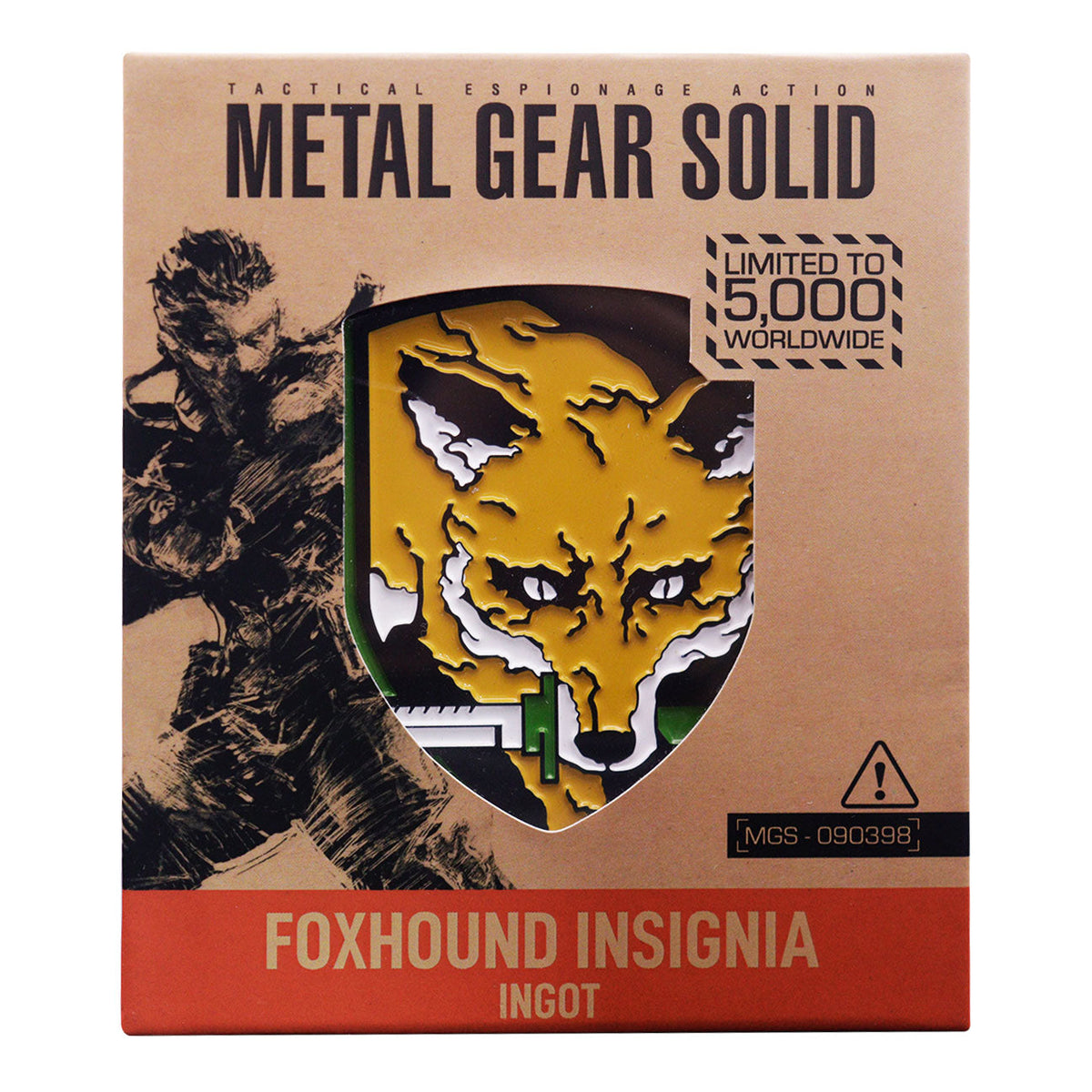 Lingot collector Metal Gear Solid - FOXHOUND Insignia
